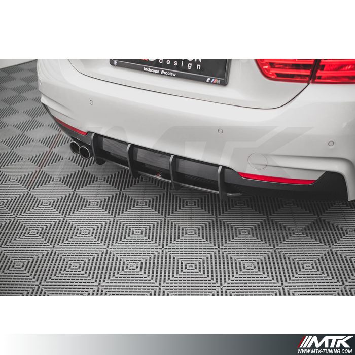 Diffuseur central Maxton Street Pro V1 BMW Serie 4 F32 Pack-M 2013 - 2020
